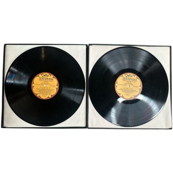 Puccini La Boheme Sir Thomas Beecham Vinyl Box Set Seraphim Records - Picture 6 of 8